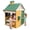 Green, variant on iYofe 2-IN-1 Grocery Store Outdoor Playhouse for Kids with Pretend Cash Register & BBQ Grill & Kitchen Playset , White