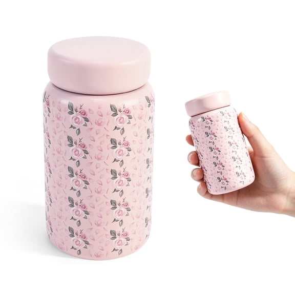 Fkszll 200ml Stainless Steel Vacuum Thermal Flask Pink