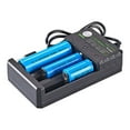 thumbnail image 4 of lulshou Fast Charge 3 18650 Battery Charger USB Smart Universal Rechargeable Battery Charger for 3.7V Li- TR IMR 14500, 16340, 16650, 18350 So on Batteries, 4 of 6