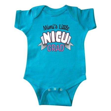 

Inktastic Mimi s Little Nicu Grad in Pink with Banner Gift Baby Boy or Baby Girl Bodysuit