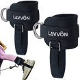 thumbnail image 1 of Correas de tobillo LAVVON ajustables de neopreno para máquina de poleas, 1 of 7