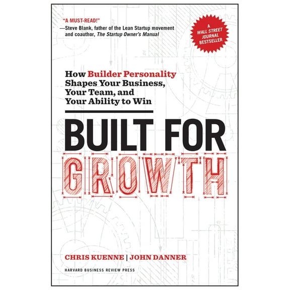 Built for Growth: How Builder Personality Shapes Your Business, Your Team, and Your Ability to Win, (Hardcover)