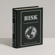 WS Game Company RISK, Trouble, and Guess Who? Vintage Board Game Bookshelf Collection