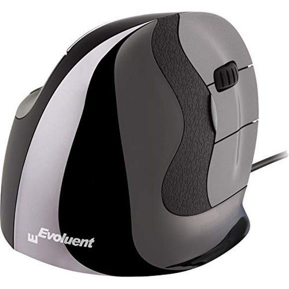 Evoluent VMDM VerticalMouse D Medium Right Hand Ergonomic Mouse with Wired USB Connection