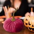 thumbnail image 2 of Mini Velvet Pumpkin Decor Set for Fall, 7cm Soft Fabric Pumpkins in 10 Colors, Versatile Seasonal Decorations for Thanksgiving, Weddings, and Tabletop Displays, 2 of 6
