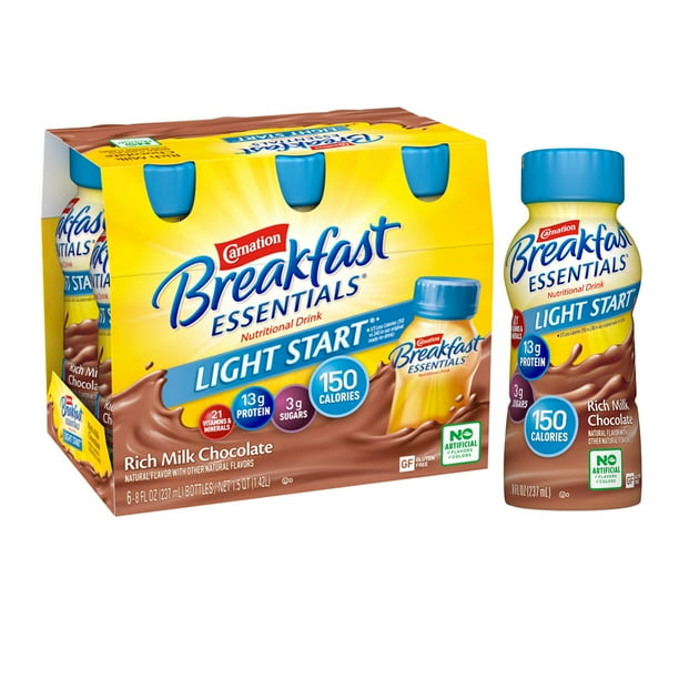 Carnation Breakfast Essentials® Light Start® Chocolate Oral Supplement