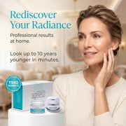 Instantly Ageless Facelift in A Box Trio Bundle - Instant Eye Bag Remover Puffiness -1 Box of 25 Vials with Moisture Lift and Sands of Time - Instant Wrinkle Remover for Face Instant Lift