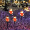 thumbnail image 6 of NSESSHome Resin Snowman Solar Lights Outdoor Waterproof, Christmas Garden Stake Lights for Outdoor Christmas Decorations, Snowman Stake Landscape Lights for Patio Yard, 6 of 6