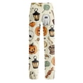 thumbnail image 5 of Halloween Pajamas Women Stretch Lounge Pants Comfy Pjs Sleep Bottoms Soft Pajama Pants Cute Trousers Loose Pants, 5 of 5