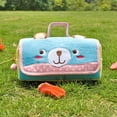 thumbnail image 1 of Bolsa de cosméticos Blancho Bedding Blue Bear bordada, 1 of 4