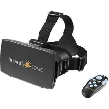 Refurbished IncrediSonic M700 3D VR Headset 3D Glasses & Bluetooth Gaming Controller
