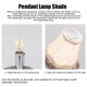 thumbnail image 4 of 6PCS Fabric Lampshade Wall Lamp Cover Chandelier Lamp Shade for Home Decoration Light Accessories, 4 of 4