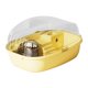 thumbnail image 1 of Jaula para Hámster Perfecl Hábitat Transparente con Ventilación para Animales Pequeños Amarillo, 1 of 8
