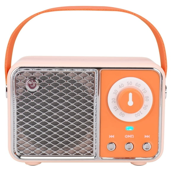 Altavoz Bluetooth Dosmix Retro Vintage Naranja