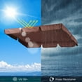 thumbnail image 2 of Yescom 76"x44" Swing Canopy Cover Replacement UV 30+ Water Resistance Outdoor Garden, 2 of 12