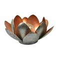 thumbnail image 2 of Lámpara solar de la noche de la flor de Lotus, decoración de la boda del Cobre plateado Zulema Luz de exterior Lotus, 2 of 8