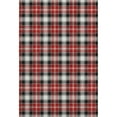 thumbnail image 2 of Addison Rugs Mayfield Premium Machine Washable Transitional Holiday Plaid Black Rectangle Rug, 3' x 5', 2 of 7