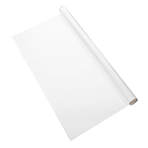 1 Set amovible Stickers muraux de cling glissière statique pour enfants Panneau blanc à fonctionnement multiple Tableau sec Erase Feuille de tableau blanc étirable Sticker de tableau statique