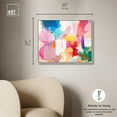 thumbnail image 5 of Pastel Riot II Canvas Colorful Abstracts by Art Remedy, Silver Frame, 24 x 20, 5 of 7