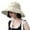 Beige, variant on Ticikt Sun Hats for Women Men Wide Brim UPF 50 Adjustable Outdoor Summer Hat for Hiking Camping Beach Travel Lightweight Breathable,Color:Black