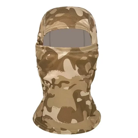 Camouflage Balaclava Full Face Mask Ski Bike Cycling Hunting Head Cover Scarf Cap Balaclava Men 22 British Desert