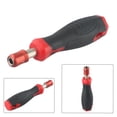 thumbnail image 3 of 1/4 Inch Hex Screwdriver-Handle Magnetic Screw Driver Bits Holder Self-Locking Adapter For Screwdriver Bits Socket Wrench-Tools Red Black Smile Home, 3 of 9