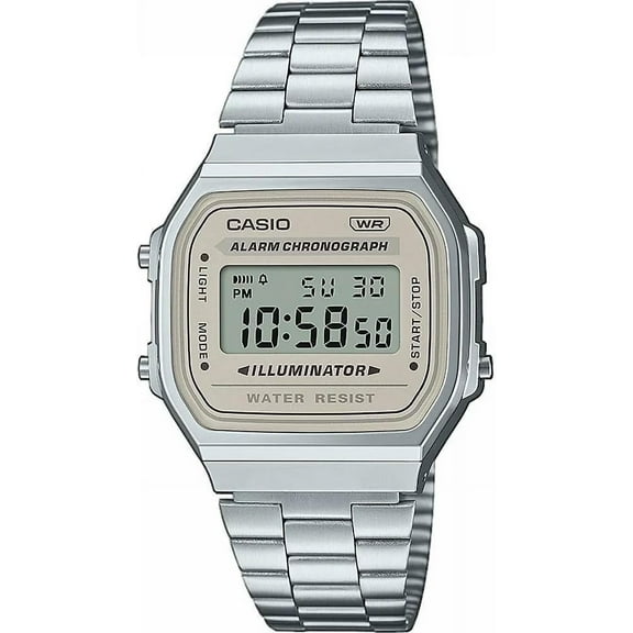 Casio Vintage Women's A168WA-8A Stainless Steel Watch