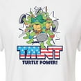 thumbnail image 3 of Teenage Mutant Ninja Turtles - Turtle Power Americana - Juniors Cropped Tee, 3 of 5