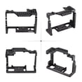 thumbnail image 4 of Jaula de cámara Cámara de Andoer + Kit de manija superior Video Película Película Fabricación Estabilizador de aleación de aluminio con zapata fría para cámara Sony A7II / A7III / A7SII / A7M3 / A7RII Andoer  Jaula de cámara, 4 of 6