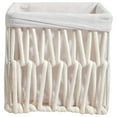 thumbnail image 4 of Panier de Rangement Tressé Panier de Rangement en Corde de Coton Panier pour Collations Jouets Support de Rangement pour Articles Divers, 4 of 9