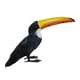 thumbnail image 2 of Pájaro con plumas animado, artesanía de tucán, decoración de primavera al aire libre, pájaro de espuma hecho a mano, decoración de estatua de jardín h, 2 of 9