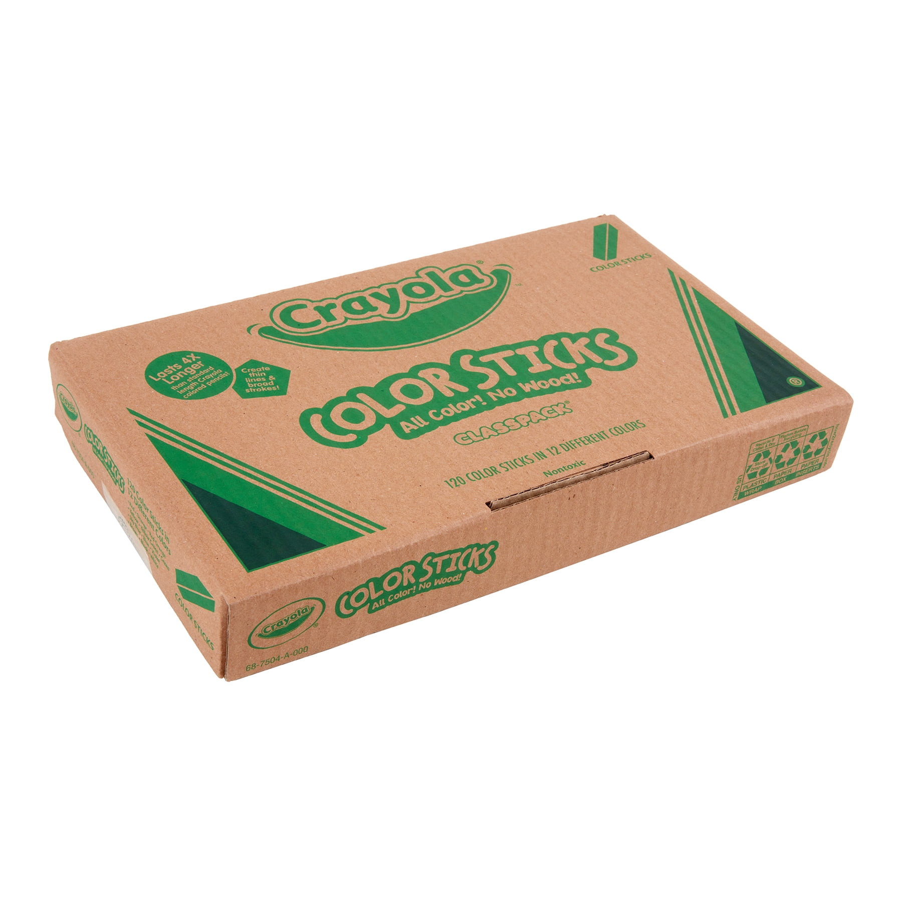 Crayola Color Sticks Woodless Art Pencils (120 Count)