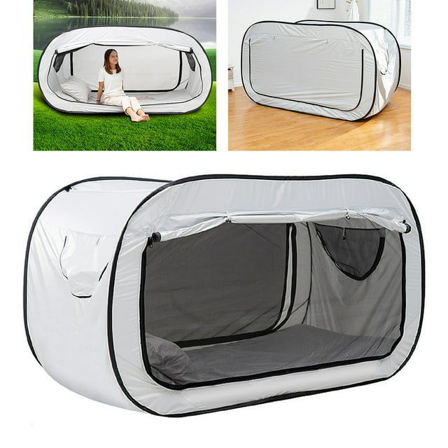 Carpa De Cama Para Acampar, Carpa De Cama De Sombreado Pliegue Al Aire Portátil Para Niños Y Adultos