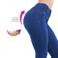 thumbnail image 3 of Jean Skinny Cintura Media Seven Jeans 1170 PTFO/Estilo Colombiano/Talla 21, 3 of 6