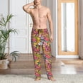 thumbnail image 2 of Balery Fruit-Flavored Ice-Cream Pantalones de pijama para hombre, pijama ultraligero, pantalón de descanso-Medium, 2 of 6