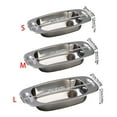 thumbnail image 5 of Multipurpose Stainless Steel Fish Grills Pan Griddle For Indoor And Outdoor Use, 5 of 12