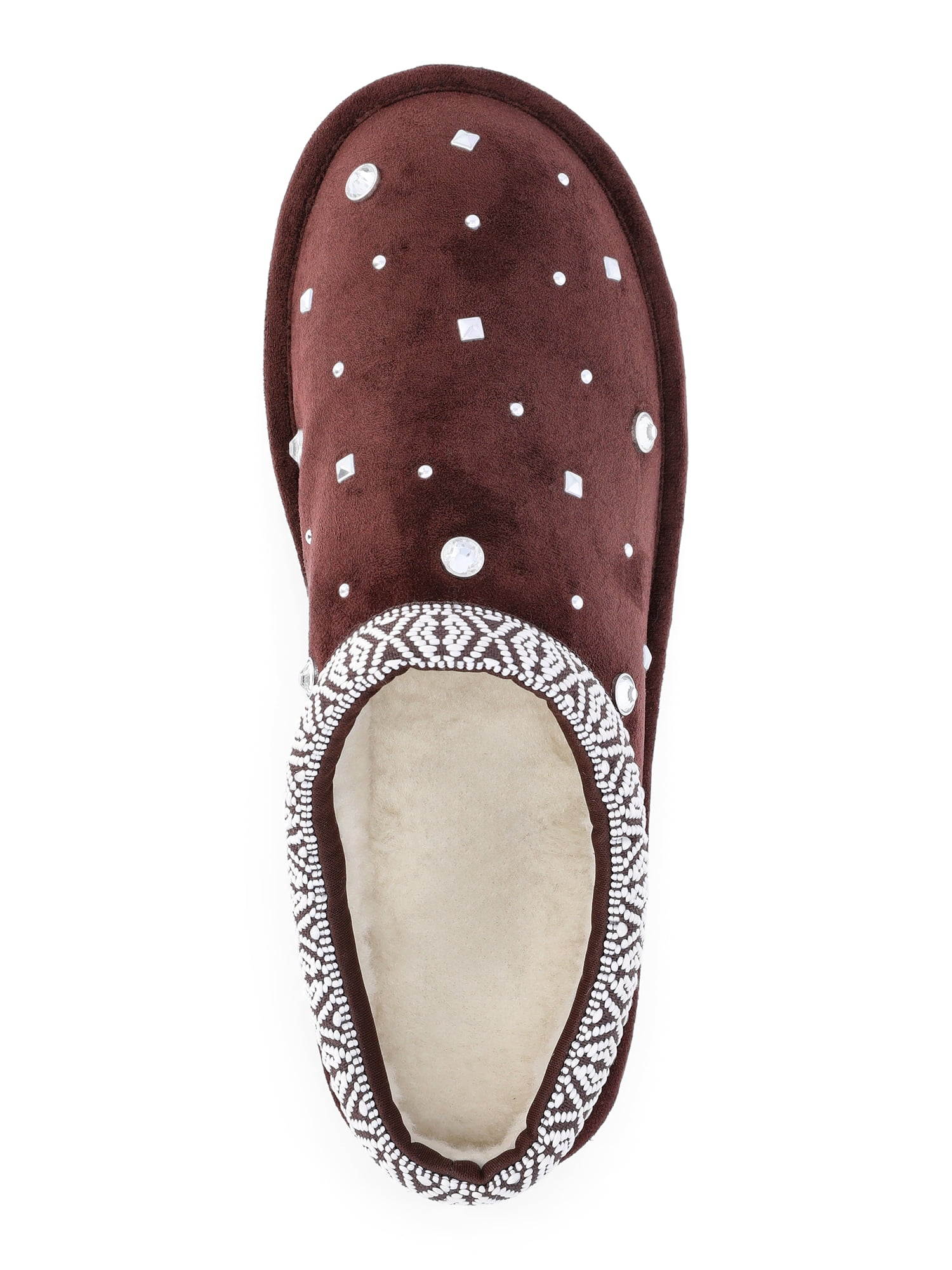Madden NYC Women's Platform Faux Fur Lined Slip On Mules