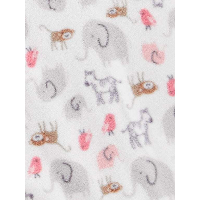 Simple Joys by Carter s Unisex Babies Microfleece Sleepbag Wearable Blanket Pack of 2 Pink Cat White Animal 3 6 Months Walmart