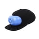 thumbnail image 2 of Sombrero con visera y ventilador para mujer, transpirable, para verano Sombrero de hip hop azul, 2 of 9