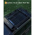 thumbnail image 1 of Kojooin Universal Rooftop Cargo Basket, Steel Roof Rack Carrier with Reflective Stickers, 1 of 9