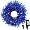 thumbnail image 1 of IBAOLEA 105FT 300LED Christmas String Lights Outdoor Indoor, Christmas Lights Xmas Tree Lights for Christmas Decorations Holiday Party, 8 Modes Blue Blue, 1 of 8