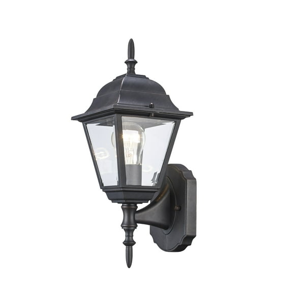 4412 WH-Trans Globe Lighting-The Standard - One Light Outdoor Wall Bracket - Up White Finish with