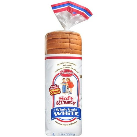 Freihofer's Whole Grain White Bread, 20ct