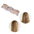 thumbnail image 5 of Unique Bargains 1 Pc Durable Wave Hair Comb Multicolored Acetate Sheet, 5 of 5