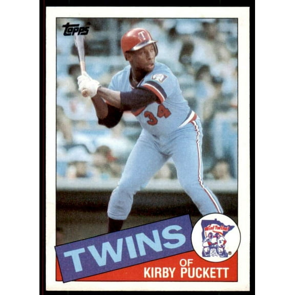 Kirby Puckett Rookie Card 1985 Topps #536