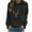 Black, variant on talentlend Womens Valentine's Day Sweatshirt Crewneck Pullover Shirts Graphic Heart Long Sleeve Sweatshirts Tops