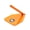 Orange, variant on Grind Right Fingerboarding Grind Right Portable Round Pole Jam Fingerboard Rail Orange