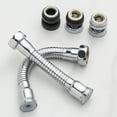thumbnail image 5 of Stainless Steel Adjustment Shower Tube Faucet Tube Kitchen Tap Extension Hose Shower Hose Faucet Adapter 1, 5 of 8