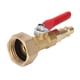 thumbnail image 3 of Adaptador De Soplado De Latón Para Invierno, Conector Rápido Macho De 1/4 Pulgadas, Rosca GHT Macho De 3/4 Pulgadas, Para Sistemas De Aspersores De Mangueras De Jardín De Yates, 3 of 7