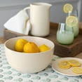 thumbnail image 5 of over&back Coupe Tall Serving Bowl - Stoneware Dishes - All-Occasion Place Settings - 2.1qt - Semi-Matte Ivory, 5 of 7